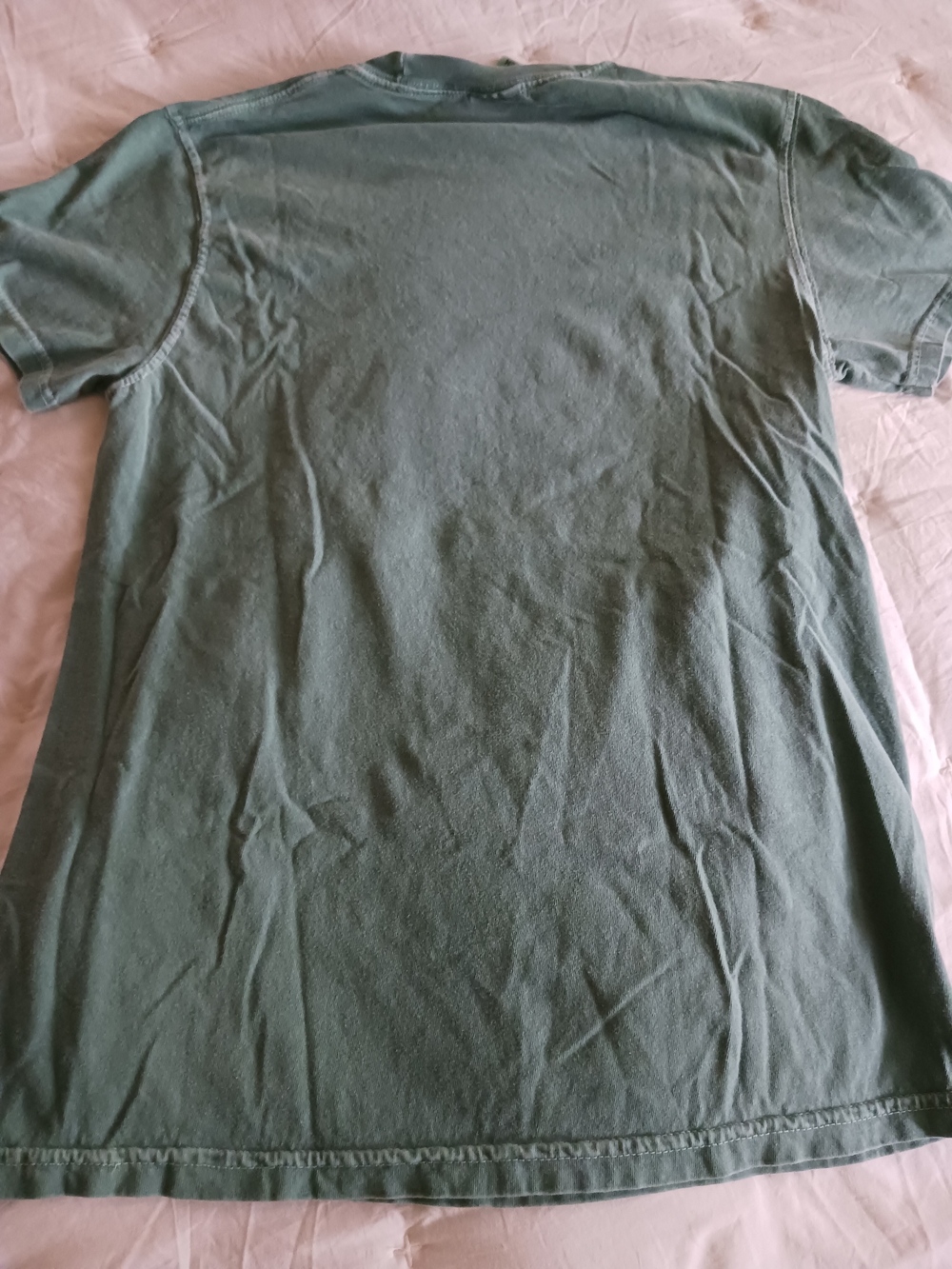 Vici Teal Graphic T-Shirt with White Sunshine Print - Picture 4 of 4